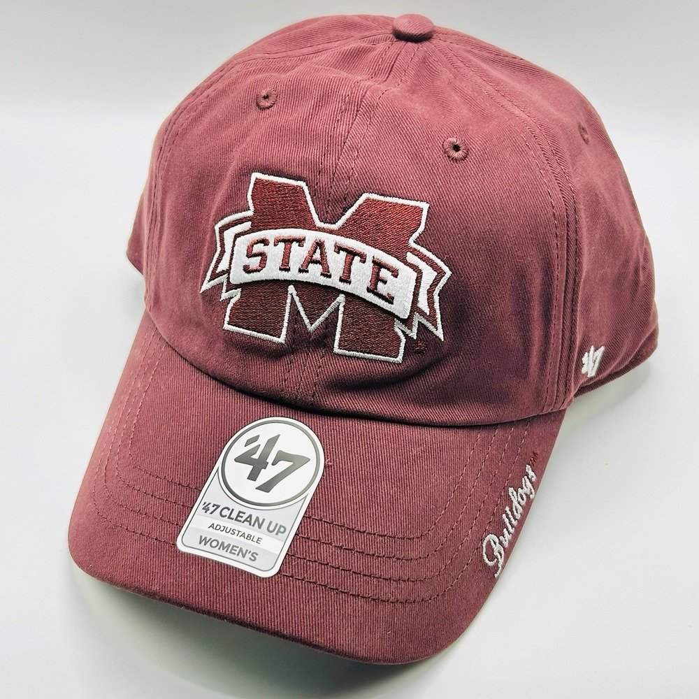 Mississippi State Bulldogs '47 Brand Women's Miata Clean Up Hat Cap Adjustable